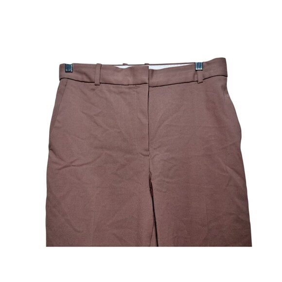 Aritzia Publish Trousers Pants Womens 8 Brown High Rise Bootcut Tailored Office - Picture 6 of 16